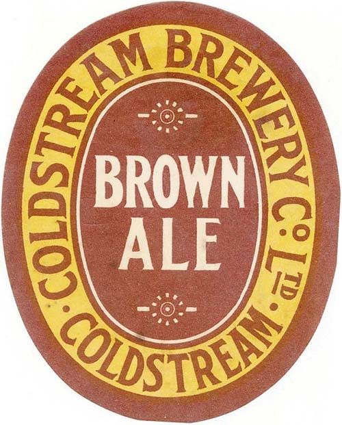 Label for Coldstream Brewery's Brown Ale