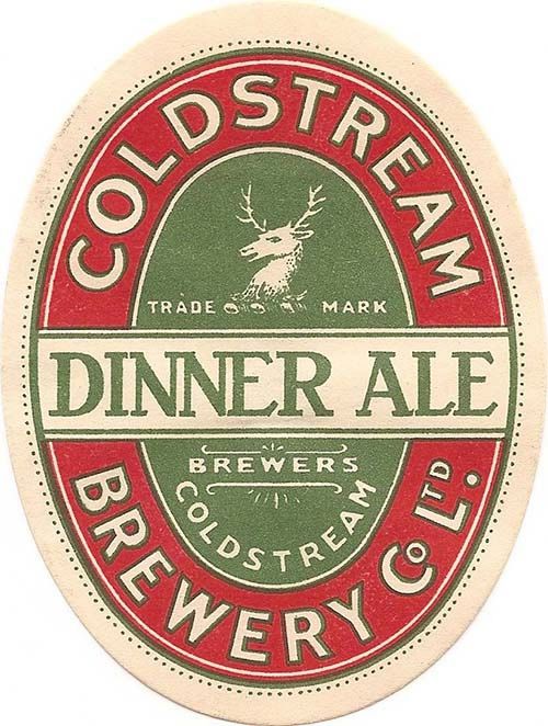 Label for Coldstream Brewery's Dinner Ale