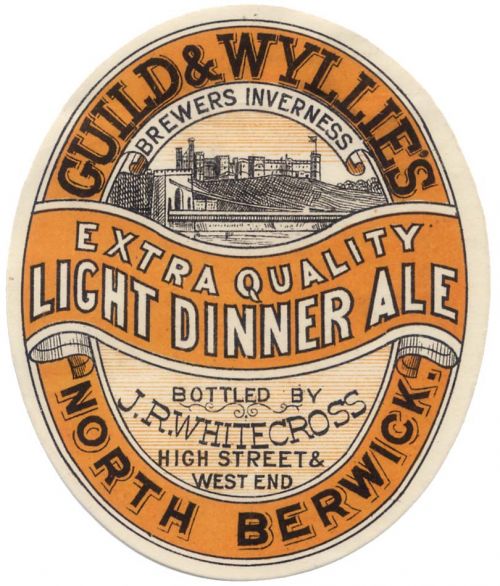 Label for Guild & Wyllie's Light Dinner Ale
