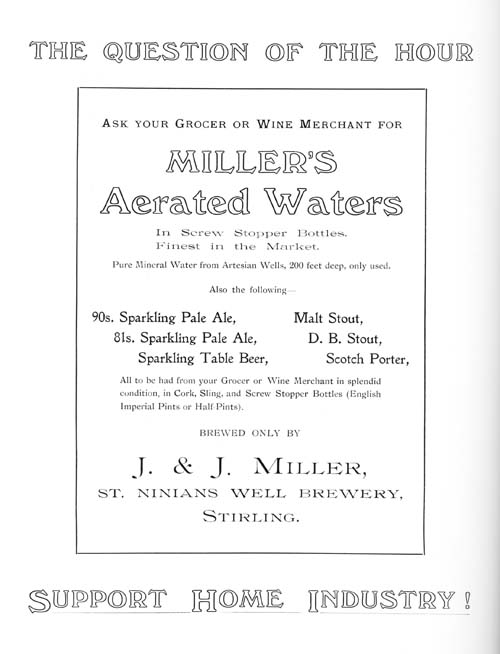 Advertisement for J. & J. Miller