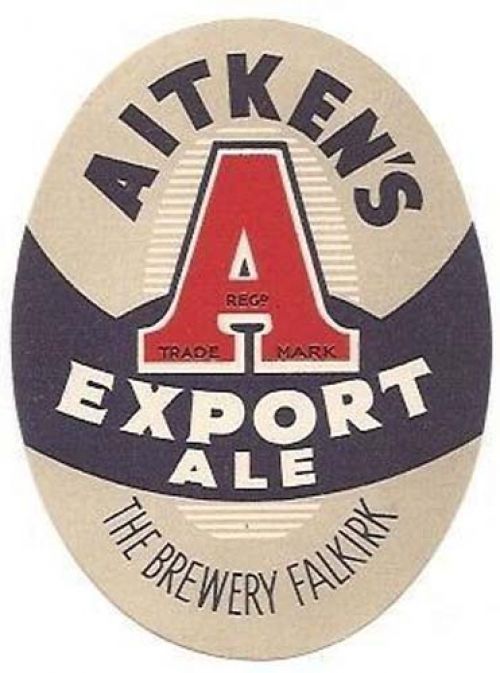 Label for James Aitken & Co (Falkirk) Ltd's Export Ale