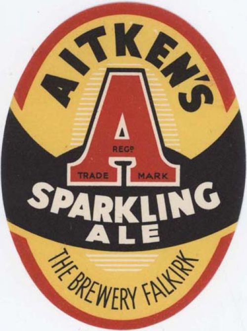 Label for James Aitken & Co (Falkirk) Ltd's Sparkling Ale