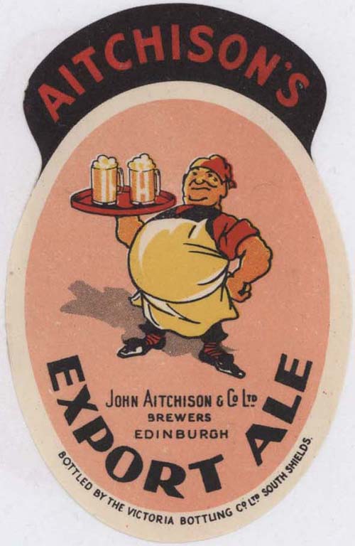 Label for John Aitchison & Co Ltd's Export Ale