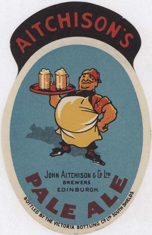 Label for John Aitchison & Co Ltd's Pale Ale
