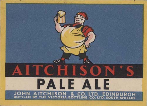 Label for John Aitchison & Co Ltd's Pale Ale