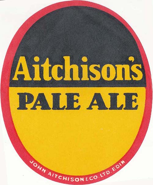 Label for John Aitchison & Co Ltd's Pale Ale