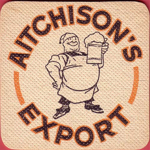 Beermat for John Aitchison & Co Ltd's Export