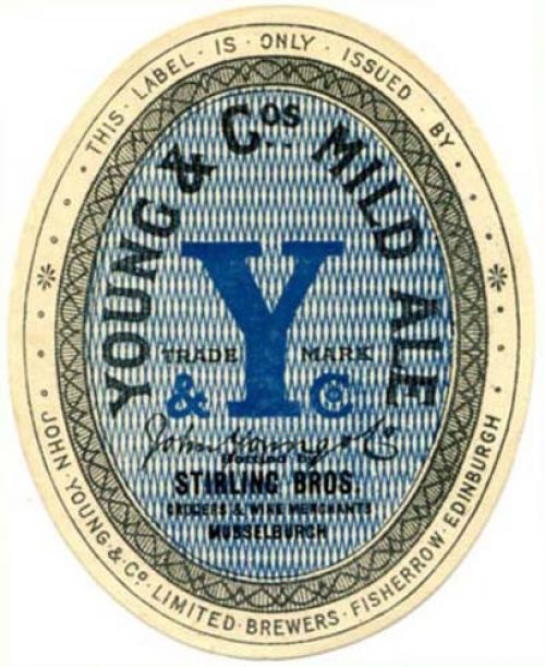 Label for John Young & Co Ltd's Mild Ale