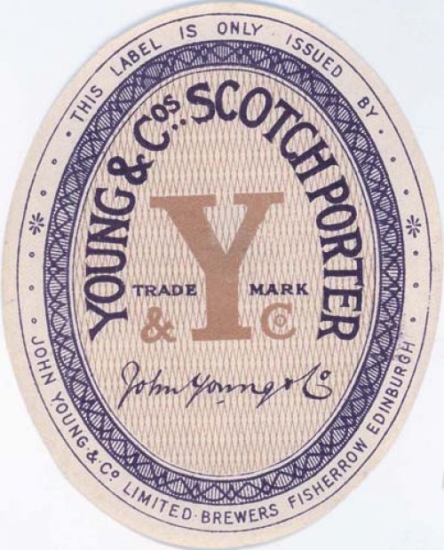 Label for John Young & Co Ltd's Porter