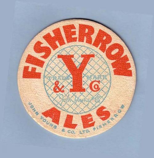 Beermat for John Young & Co Ltd's Fisherrow Ales