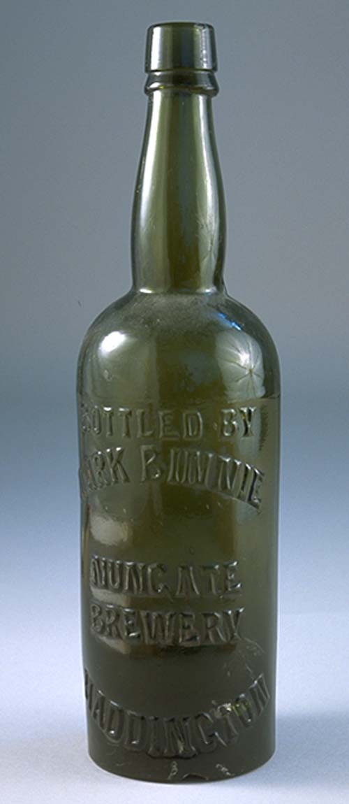 Bottle from Mark Binnie & Co
