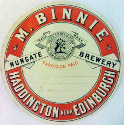 Label for Mark Binnie & Co