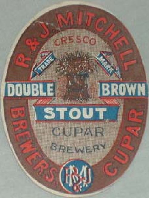 Label for R. and J. Mitchell