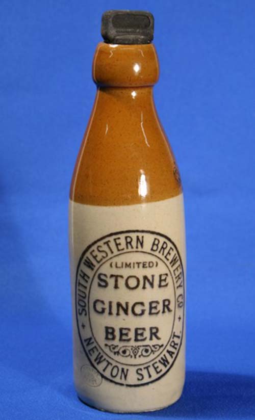 Bottle for the South-Western Brewery Co Ltd's ginger beer