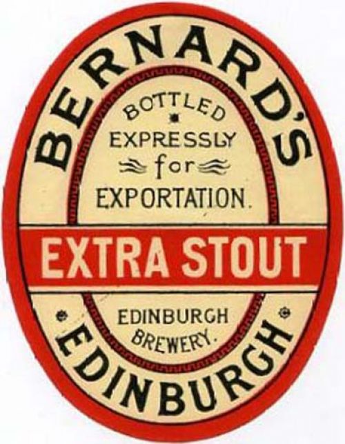 Label for Thomas and James Bernard Ltd's Extra Stout