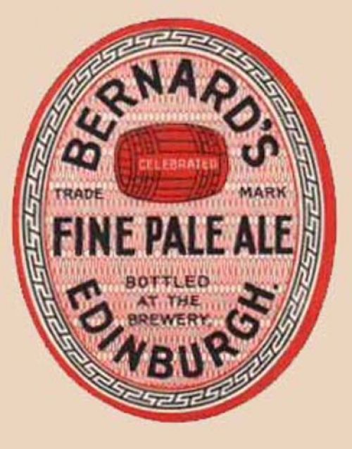 Label for Thomas and James Bernard Ltd's Fine Pale Ale