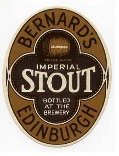 Label for Thomas and James Bernard Ltd's Imperial Stout