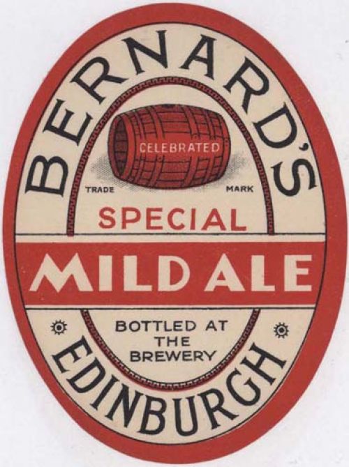 Label for Thomas and James Bernard Ltd's Special Mild Ale