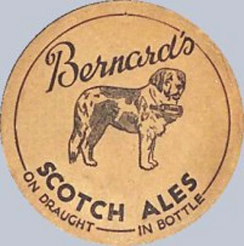 Beermat for Thomas and James Bernard Ltd's Scotch Ales